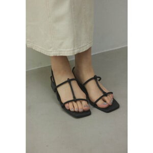braid sandal BLK
