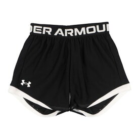 アンダーアーマー UNDER ARMOUR ジュニア ショーツ UAプレーアップ 5インチ ショーツ 1377023 （Black / White / White）