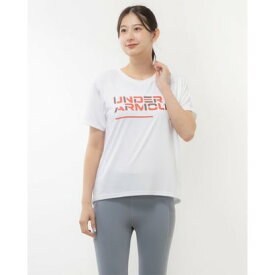 アンダーアーマー UNDER ARMOUR レディース 半袖機能Tシャツ UAテック クロップ ショートスリーブTシャツ 1384709 （White / /）