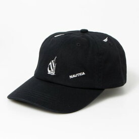 ノーティカ NAUTICA LOGO PATTERN EMB 6P CAP （BLACK）