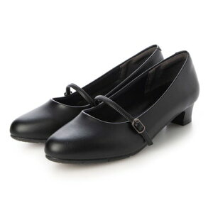 パレード Parade 【防水設計】4cmヒールふんわり中敷ストラップパンプス 991118 (ブラック)