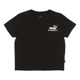 プーマ PUMA ジュニア 半袖Tシャツ ESS+ MID 90s グラフィック Tシャツ_ 681335 （プーマ ブラック）
