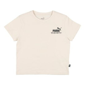 プーマ PUMA ジュニア 半袖Tシャツ ESS+ MID 90s グラフィック Tシャツ_ 681335 （アルペン スノー）