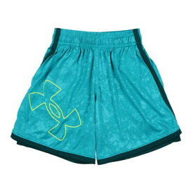 アンダーアーマー UNDER ARMOUR ジュニア ショーツ UAスタント3.0 エンボス ショーツ 1383338 （Circuit Teal）