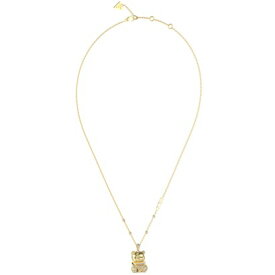 ゲス GUESS ROCK CANDY 21 Bear Bling Pendant Necklace （YG） アクセサリー ネックレス