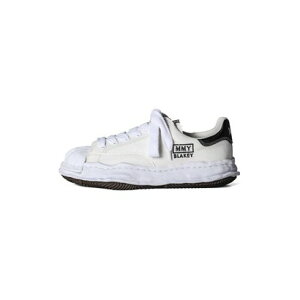 ���]�� �~�n�����X�q�� Maison MIHARA YASUHIRO BLAKEY Original Sole Canvas Low Cut Sneaker - A08FW735 �iWhite�j