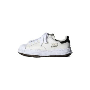 ���]�� �~�n�����X�q�� Maison MIHARA YASUHIRO BLAKEY/ original sole leather Low-Top sneaker - A06FW702 �iWhite�j