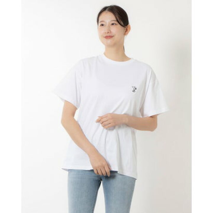 楽天市場】ピーナッツ PEANUTS レディース 半袖Tシャツ PNコットンT 