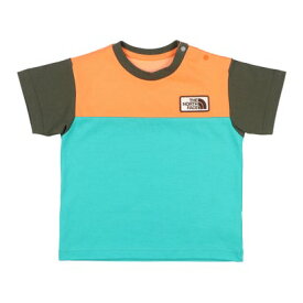 ザ ノース フェイス THE NORTH FACE アウトドア 半袖Tシャツ B S/S TNF Grand Tee_ベビー ショートスリーブTNFグランドティー NTB32338 （ガイザーアクア）