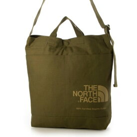 ザ ノース フェイス THE NORTH FACE トレッキング バッグ Organic Cotton Shoulder_オーガニックコットンショルダー NM82386 （ミリタリーオリーブ×ハニーマスタード）