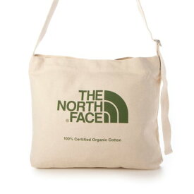 ザ ノース フェイス THE NORTH FACE トレッキング バッグ Organic Cotton Musette_オーガニックコットンミュゼット NM82387 （ナチュラル×ビンヤードグリーン）
