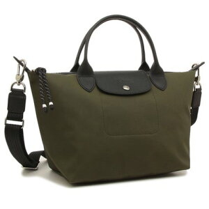 �����V���� LONGCHAMP �n���h�o�b�O �V�����_�[�o�b�O �v���A�[�W�� �G�i�W�[ S�T�C�Y 2WAY �J�[�L ���f�B�[�X LONGCHAMP 1512 HSR 892 �iKHAKI�j
