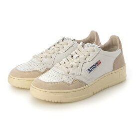 オートリー AUTRY MEDALIST LOW WOM （LEAT/SUEDE WHT/POW）