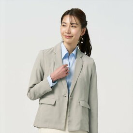 トーキョーシャツ TOKYO SHIRTS 長袖シングルジャケット レディース （ライトグリーン）