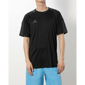 アディダス adidas メンズ 半袖機能Tシャツ M SERE 3S Tシャツ IR7827 （ブラック/グレーシックス）