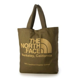 ザ ノース フェイス THE NORTH FACE トレッキング バッグ Organic Cotton Tote _オーガニックコットントート NM82385 （ミリタリーオリーブ×ハニーマスタード）