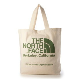 ザ ノース フェイス THE NORTH FACE トレッキング バッグ Organic Cotton Tote _オーガニックコットントート NM82385 （ナチュラル×ビンヤードグリーン）