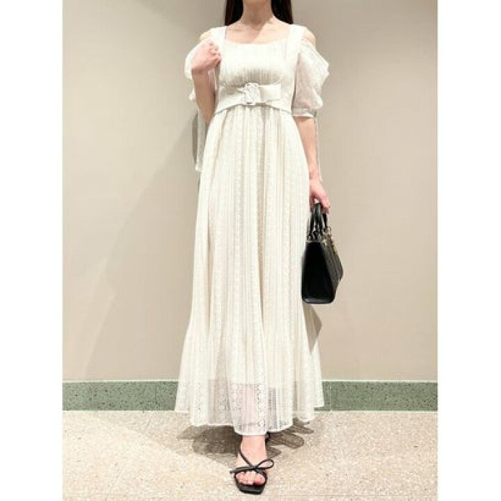 楽天市場】スナイデル SNIDEL ベルティッドタイワンピース （WHT  