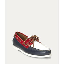 ポロ ラルフ ローレン POLO RALPH LAUREN MERTON BOAT-CASUAL SHOE-BOAT LEATHER （RED/WHITE/BLUE）