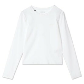 ゲス GUESS LADIES L/Slv Tee Shirt （WHT）