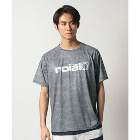 ロイアル roial 半袖ラッシュガード（水着） （CHARCOAL）