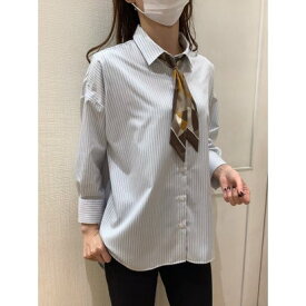 トーキョーシャツ TOKYO SHIRTS 【ECOVERO(TM)】 BIGシルエット レギュラー衿 七分袖 カジュアルシャツ （グレー）