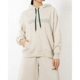 コンバース CONVERSE レディース スウェットパーカー SWEAT HOODIE_ 45200010 （LIGHT BEIGE）