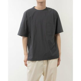 ティゴラ TIGORA メンズ 半袖機能Tシャツ AIR TECHTシャツ TR-9C1154TS （チャコールグレー）