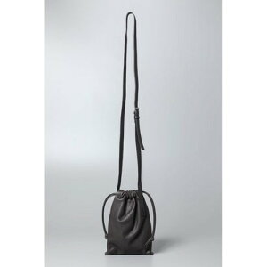 pgbNXet@ PATRICK STEPHAN Leather cell phone bag 'drawstring' iC.Grayj