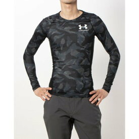 アンダーアーマー UNDER ARMOUR メンズ フィットネス 長袖コンプレッションインナー UAアイソチル コンプレッション ノベルティ ロングスリーブ シャツ 1384786 （Black//）