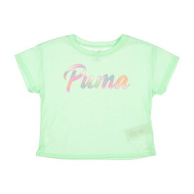 プーマ PUMA ジュニア 半袖機能Tシャツ SUMMER DAZE ボーイフレンド Tシャツ_ 681314 （フレッシュ ミント）
