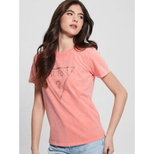 �Q�X GUESS VINTAGE Rhinestone Tee �iG6S1�j T�V���c ���f�B�[�X
