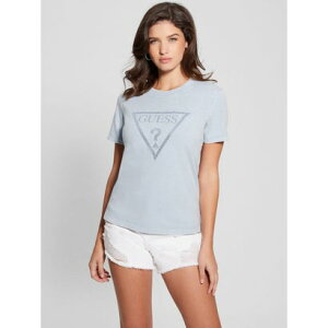�Q�X GUESS VINTAGE Rhinestone Tee �iG7N1�j T�V���c ���f�B�[�X