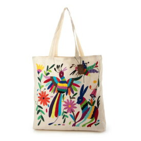 ウーヴン WOVEN 刺繍バッグ ミドル トートバッグ otomi-m-bag-multi （MULTI）