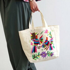 ウーヴン WOVEN 刺繍バッグ スモール トートバッグ otomi-s-bag-multi （MULTI）