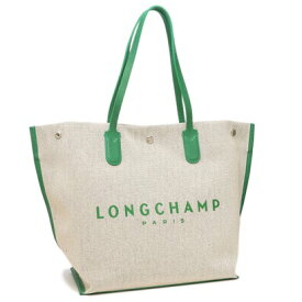 ロンシャン LONGCHAMP トートバッグ ロゾ Lサイズ ロゴ ベージュ グリーン レディース LONGCHAMP 10090 HSG 129 （GREEN）