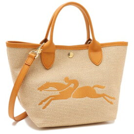 ロンシャン LONGCHAMP ハンドバッグ ショルダーバッグ パニエ プリアージュ カゴバッグ ベージュ オレンジ レディース LONGCHAMP 10144 HZB 222 （APRICOT）