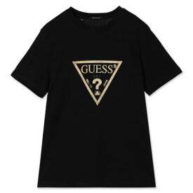 ゲス GUESS MEN'S S/Slv Tee Shirt （BLK）