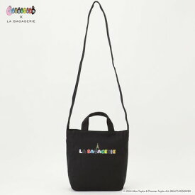 ラ バガジェリー LA BAGAGERIE BARBAPAPA×LA BAGAGERIE バーバパパコラボ 2WAYバッグ S （ブラック）