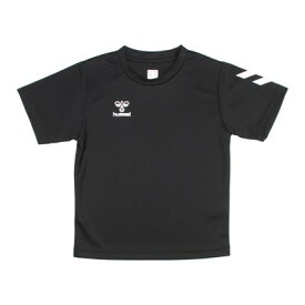 ヒュンメル hummel ジュニア 半袖機能Tシャツ ジュニアドライTシャツ HJY2133 （ブラック）