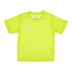 ヒュンメル hummel ジュニア 半袖機能Tシャツ ジュニアドライTシャツ HJY2133 （サイバーライム）