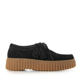 クラークス Clarks レディース 厚底 シューズ Torhill Bee （ブラック）