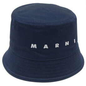 マルニ MARNI 帽子 オーガニックギャバジン ネイビー メンズ MARNI CLZC0110S0 UTC311 00B80 （INK）