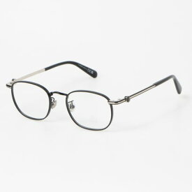モンクレール MONCLER メガネ 眼鏡 アイウェア レディース メンズ （マットブラック/シルバー）