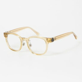 モンクレール MONCLER メガネ 眼鏡 アイウェア レディース メンズ （クリアイエロー）