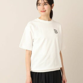 デッサン Dessin 【ユニセックス】ロゴ刺繍Tシャツ （ホワイト(001)）