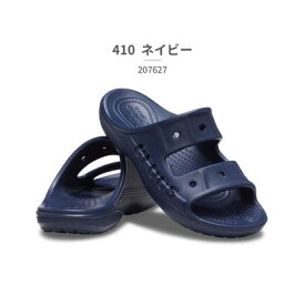 クロックス crocs レディース サンダル バヤ サンダル 207627 （ネイビー）