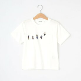 デッサン Dessin 【リンクコーデ】ピープル刺繍Tシャツ （ホワイト(001)）