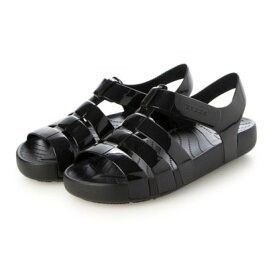 クロックス crocs Kids' Isabella Sandal キッズ イザベラ サンダル サンダル レディース コンフォート フィッシャーマン 209400-001 （ブラック）