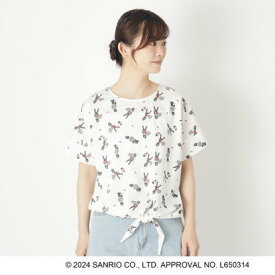 ローラ アシュレイ Laura Ashley 【Hello Kitty×LAURA ASHLEY】コラボTシャツ （ホワイト(101)）